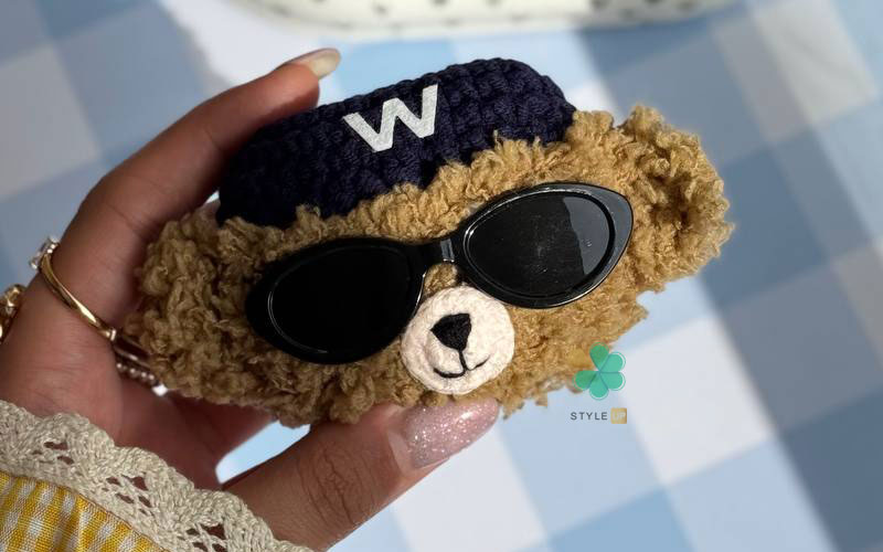 خرید و قیمت کاور ایرپاد خرس عینکی با کلاه Wilson - بادوام و مقاوم