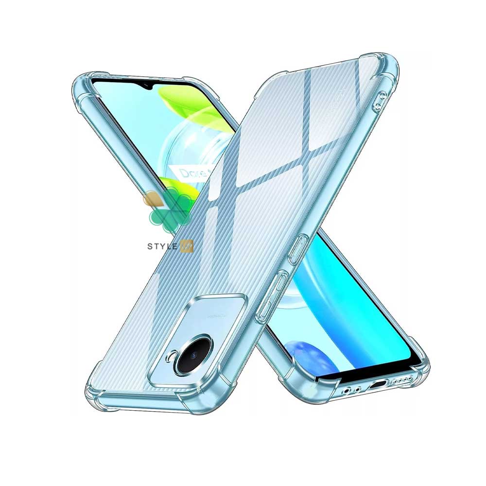 خرید کیس گوشی ایربگ دار مدل محافظ لنز دار مخصوص Realme C30s - نرم و منعطف