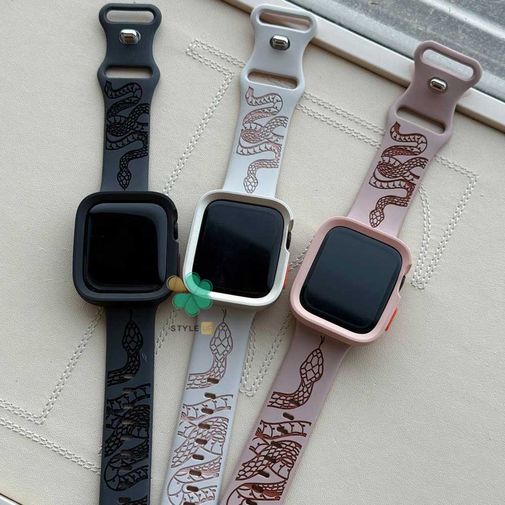 خرید بند سیلیکونی مار ساعت Apple Watch - ضد خط و خراش