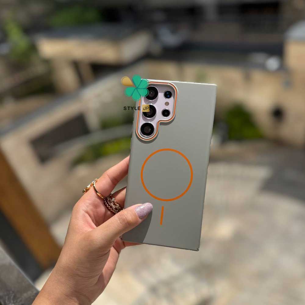 خرید قاب مگ سیف دار Orange Line گوشی Samsung - عدم جذب لک و گرد