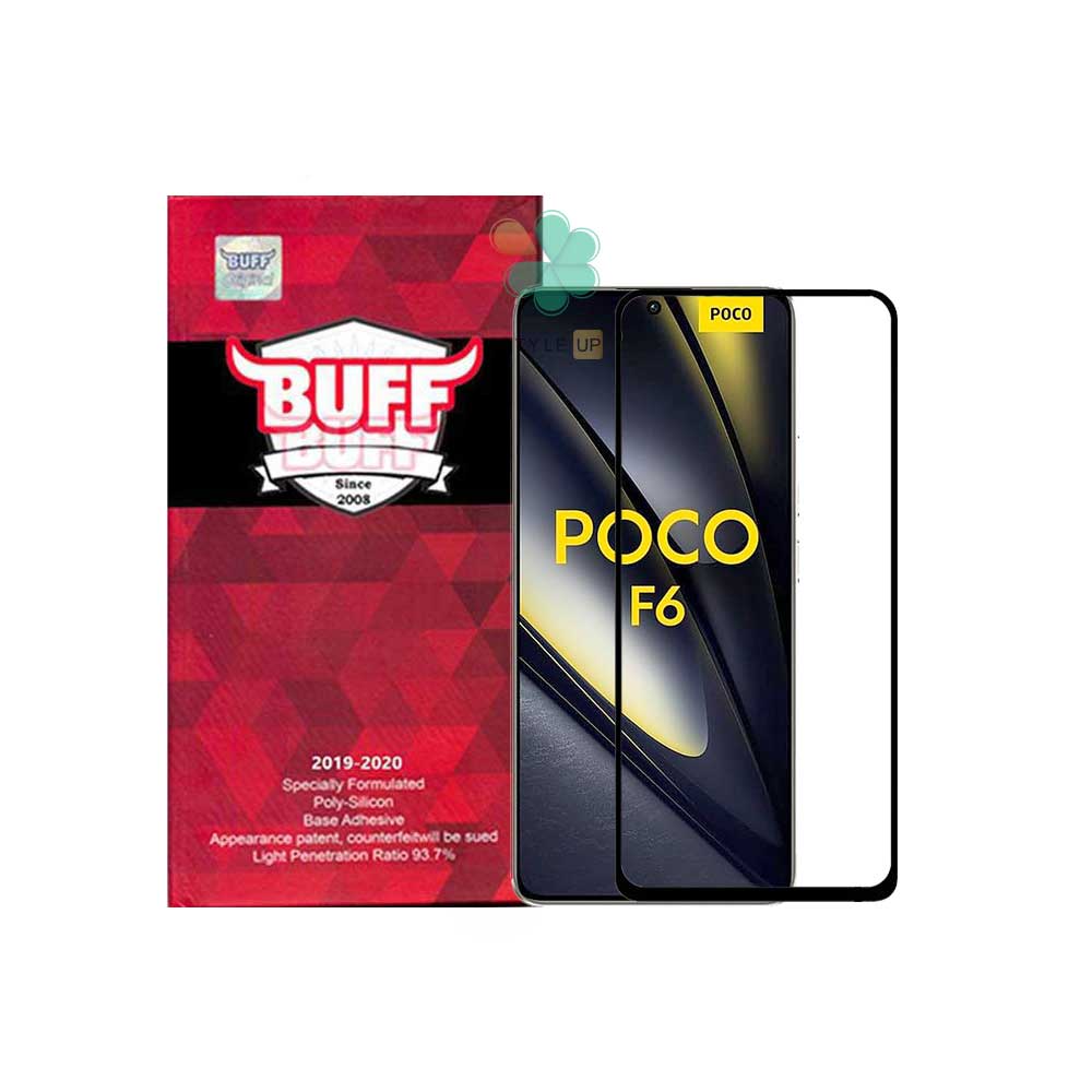مشخصات، قیمت و خرید گلس Buff 5D ویژه گوشی شیائومی Poco F6 مقاوم برابر ضربه و خش