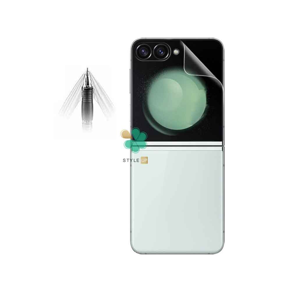 samsung-galaxy-z-flip6-nano-tpu-back-film-protector-675191980 خرید برچسب محافظ گوشی نانو پشت مناسب Samsung Z Flip6 - نرم و منعطف