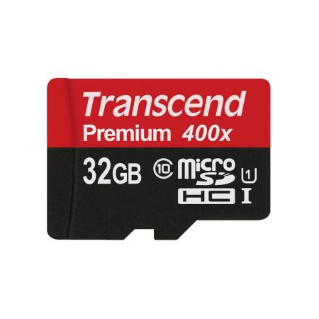 خرید کارت حافظه ترنسند 32 گیگابایت Transcend microSDHC 400x 32GB