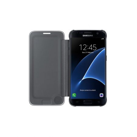 خرید کیف هوشمند سامسونگ Galaxy S7 Edge مدل Clear View