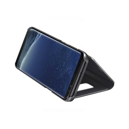 خرید کیف هوشمند سامسونگ Galaxy S8 Plus مدل Clear View Standing