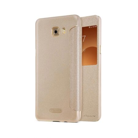 خرید کیف نیلکین گوشی سامسونگ Nillkin Sparkle Samsung Galaxy C9 Pro