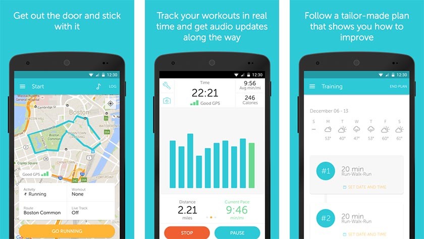 اپلیکیشن ساعت هوشمند Runkeeper برای کنترل فعالیت‌های جسمانی