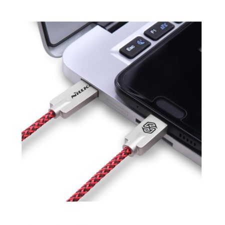 خرید کابل نیلکین USB-C طرح بافت سری Chic