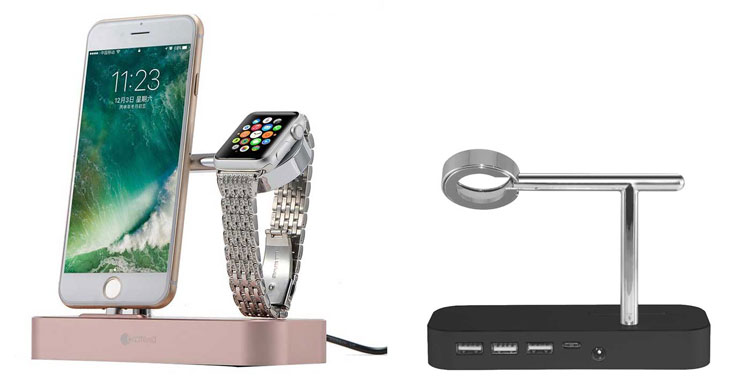 پایه شارژ ساعت هوشمند اپل واچ و گوشی اپل آیفون