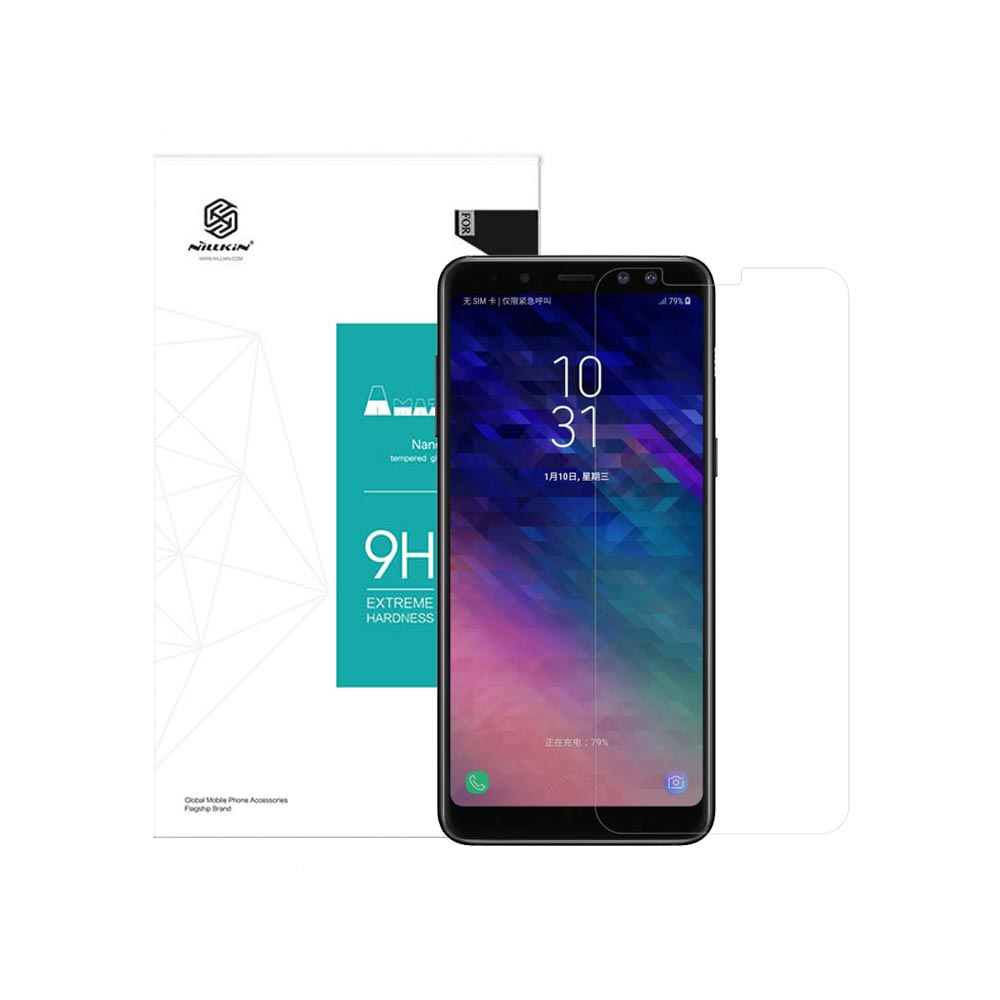 خرید گلس نیلکین گوشی موبایل سامسونگ Nillkin H Galaxy A8 Plus 2018