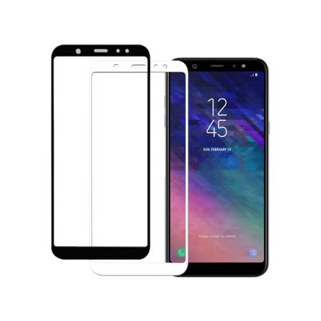 قیمت خرید گلس محافظ تمام صفحه گوشی Samsung A6 Plus 2018