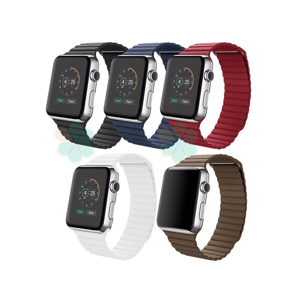 خرید بند چرمی ساعت اپل واچ Apple Watch 38/40mm مدل Leather Loop 