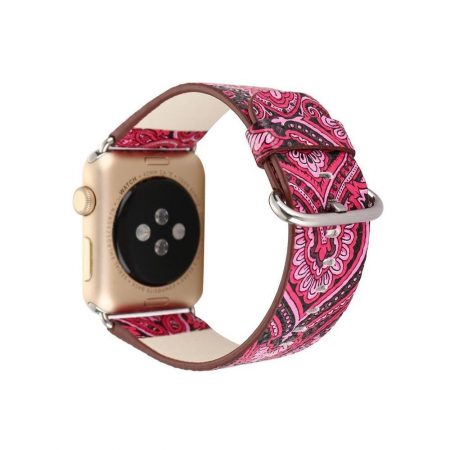 قیمت خرید بند ساعت Apple Watch 38mm مدل چرمی گرافیک طرح 2