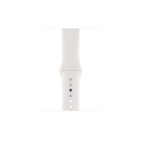 قیمت خرید ساعت هوشمند اپل واچ 4 Silver Aluminum Case with White Sport Band 40mm
