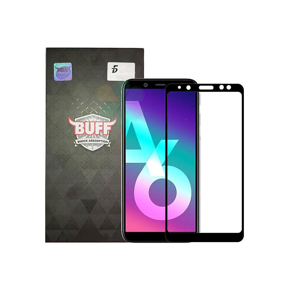 قیمت خرید محافظ صفحه شیشه‌ای بوف 5D برای گوشی Samsung Galaxy A6 2018