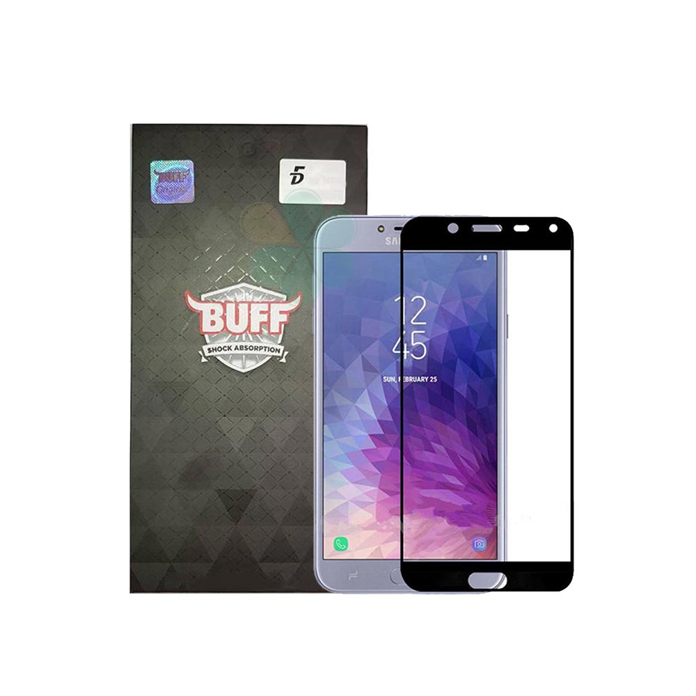 قیمت خرید محافظ صفحه شیشه‌ای بوف 5D برای گوشی سامسونگ Samsung J4 2018