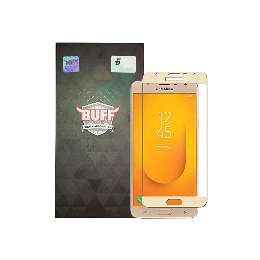 قیمت خرید محافظ صفحه شیشه‌ای بوف 5D برای گوشی Samsung J7 Duo 2018