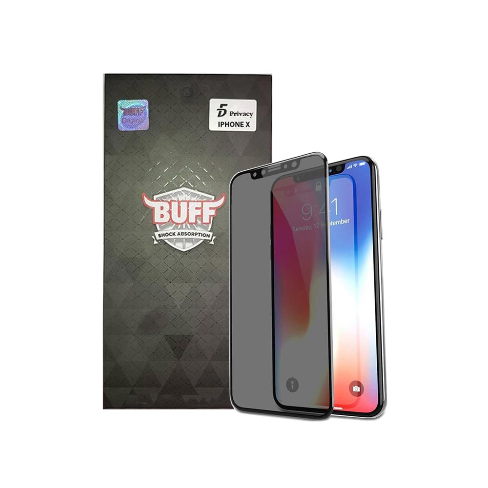 قیمت خرید محافظ صفحه شیشه ای بوف 5D Privacy برای گوشی آیفون iPhone X - 10