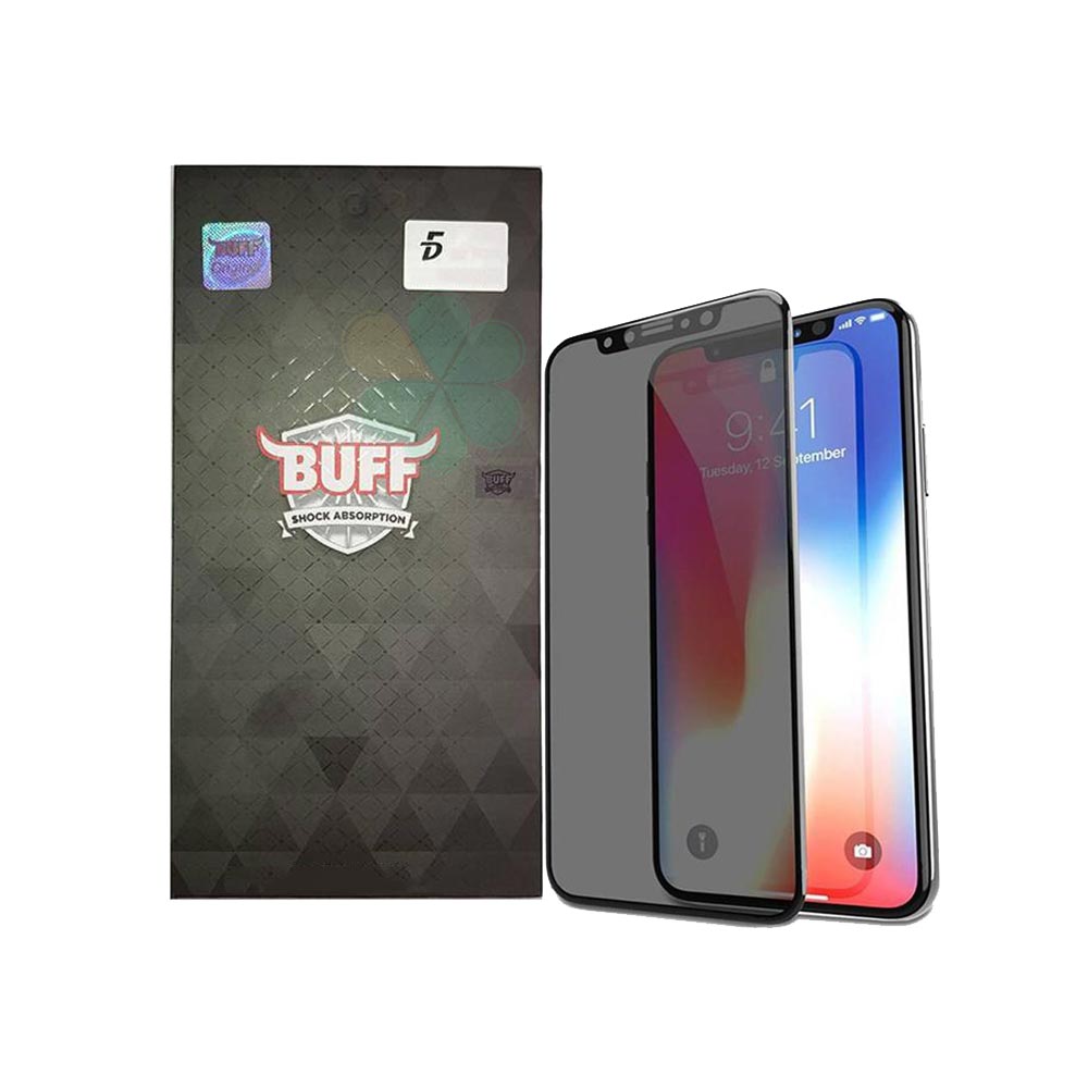 قیمت خرید محافظ صفحه شیشه ای بوف 5D Privacy برای گوشی آیفون iPhone XS 