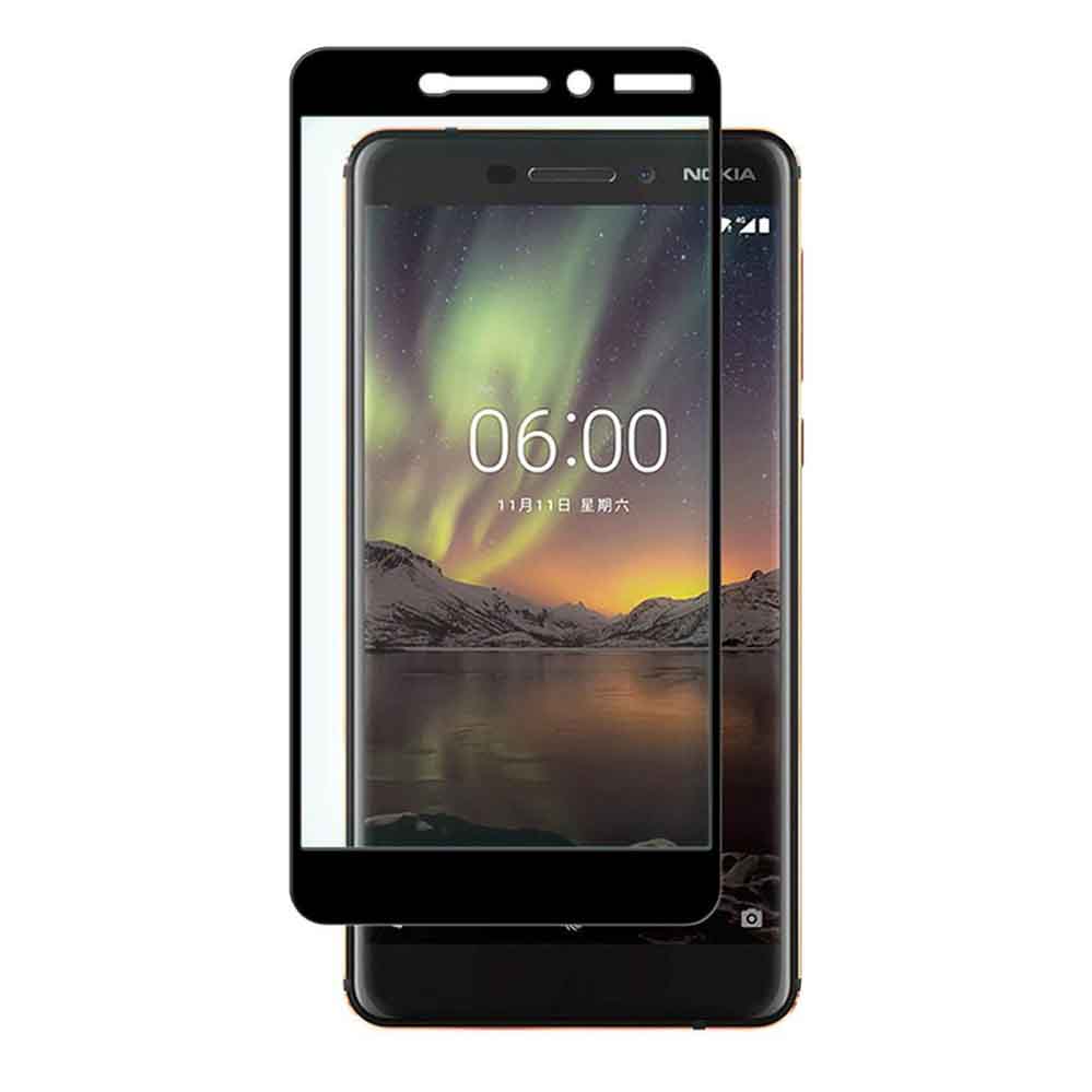 قیمت و خرید گلس محافظ تمام صفحه گوشی نوکیا 6.1 - Nokia 6 2018