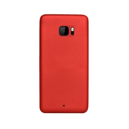 قیمت خرید کاور ژله ای Huanmin Carbon Fiber گوشی HTC U Ultra