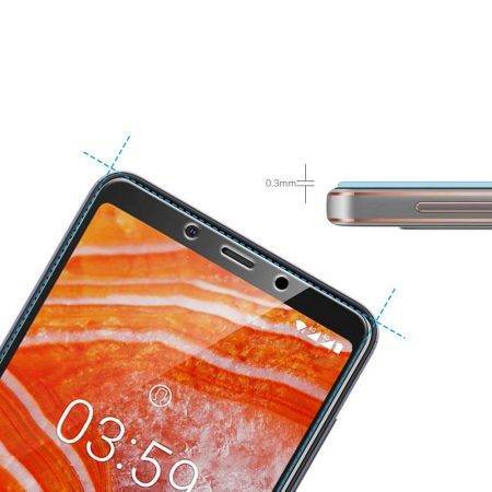 قیمت خرید گلس محافظ تمام صفحه گوشی نوکیا Nokia 3.1 Plus