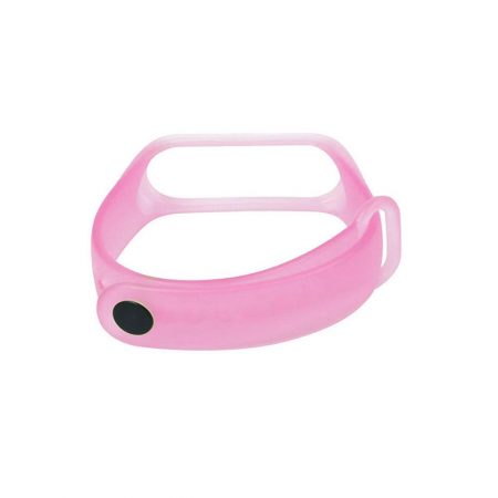 خرید بند مچ بند شیائومی Mi Band 3 مدل سیلیکونی شفاف