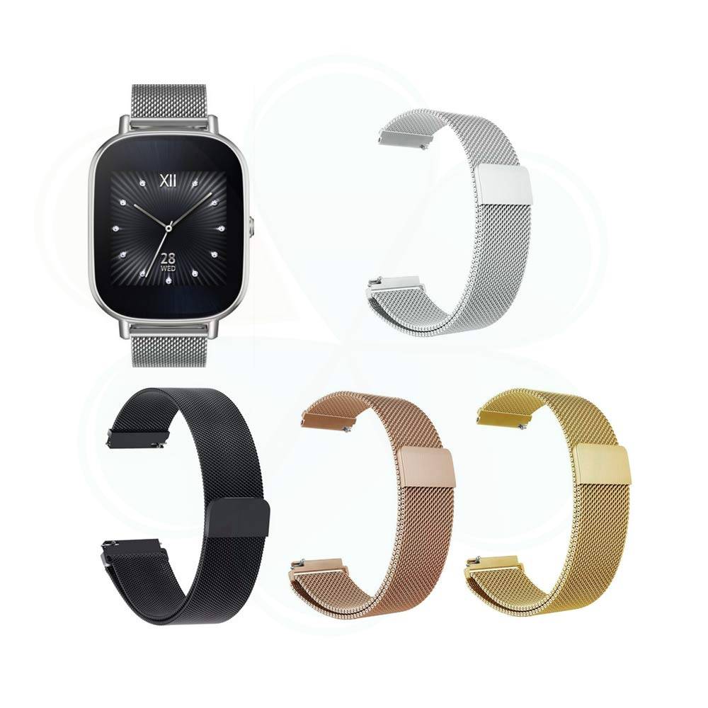 قیمت خرید بند ساعت ایسوس زن واچ 2 - Zenwatch 2 WI502Q مدل فلزی حصیری