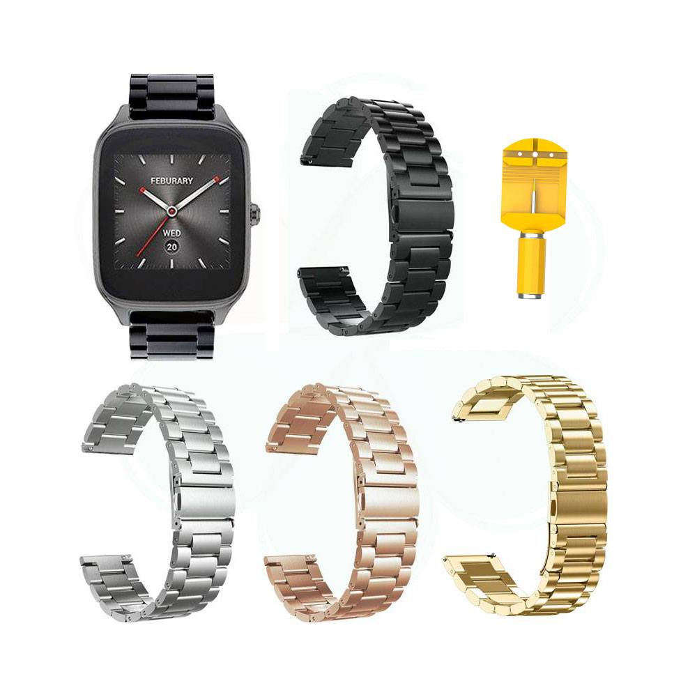 خرید بند استیل ایسوس زن واچ 2 - Zenwatch 2 WI502Q مدل 3Pointers