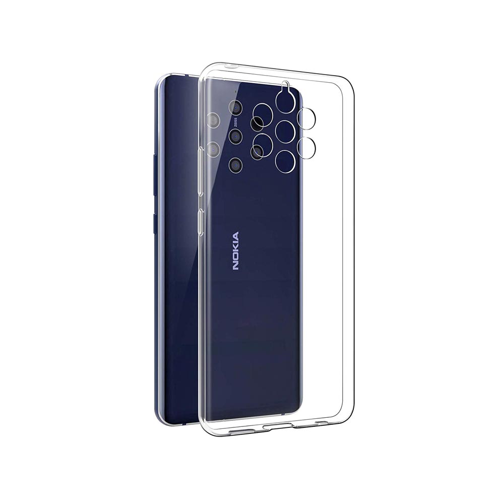 خرید قاب ژله ای شفاف گوشی نوکیا Nokia 9 PureView مدل Clear TPU