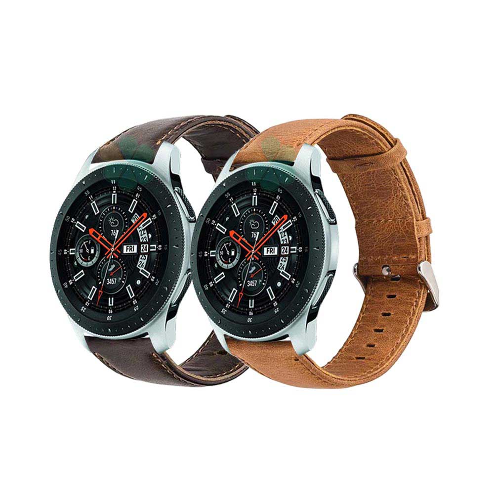 خرید بند سامسونگ Galaxy Watch 46mm چرمی Genuine Leather