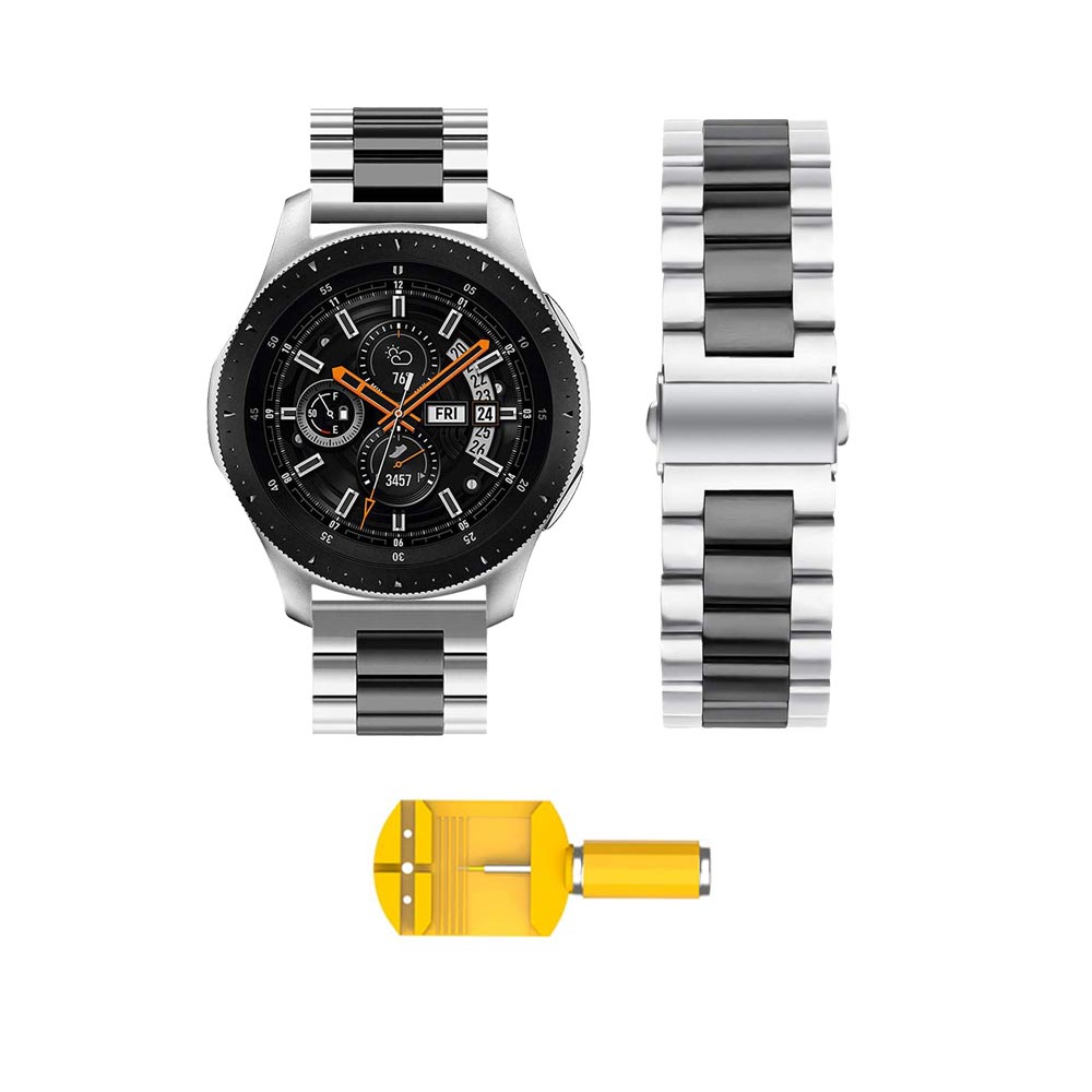 خرید بند ساعت سامسونگ Galaxy Watch 46mm مدل استیل دو رنگ
