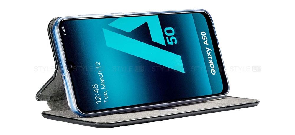 خرید کیف کلاسوری چرمی گوشی سامسونگ Samsung Galaxy A50