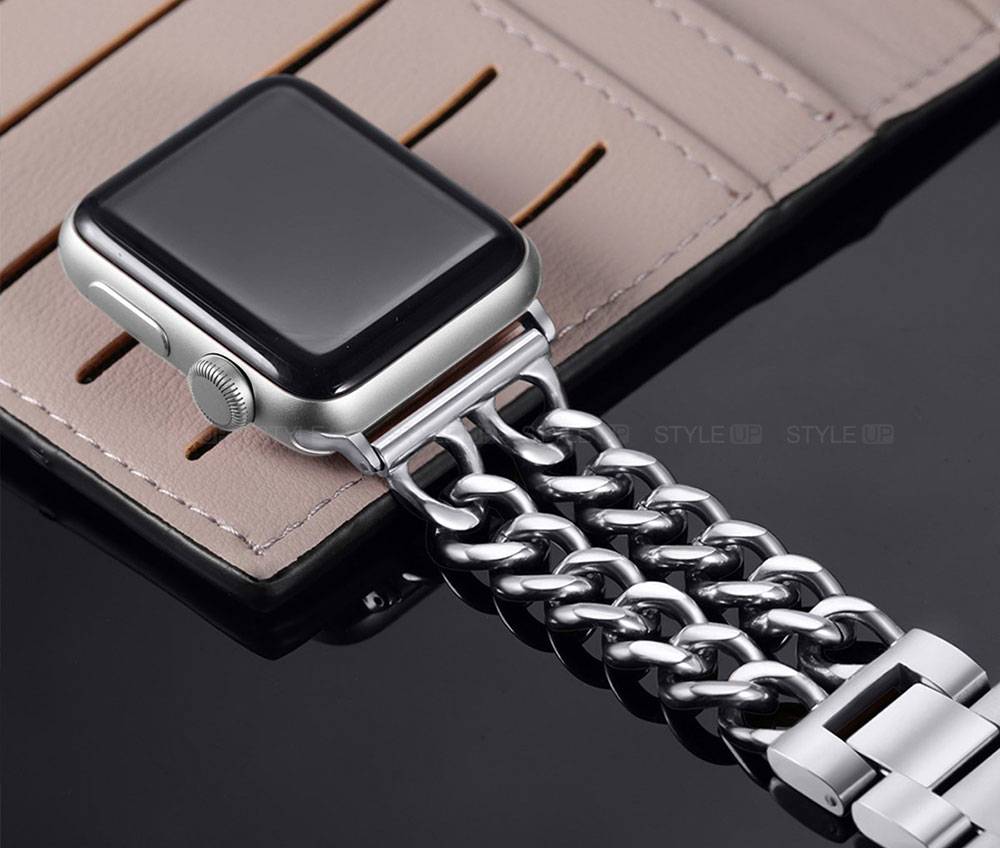 خرید بند اپل واچ Apple Watch 38/40mm مدل استیل زنجیری