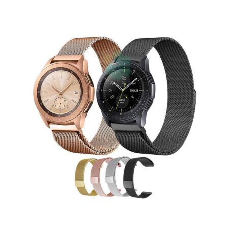 قیمت خرید بند فلزی ساعت سامسونگ گلکسی واچ Galaxy Watch 42mm مدل حصیری