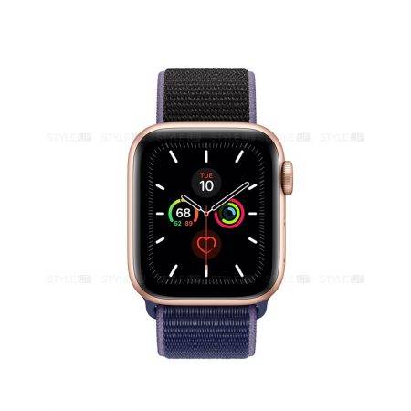 خرید ساعت اپل واچ 5 آلومینیوم بند اسپرت لوپ Apple Watch 40mm Gold