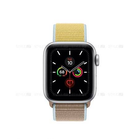 خرید ساعت اپل واچ سری 5 آلومینیوم اسپرت لوپ Apple Watch 40mm Silver