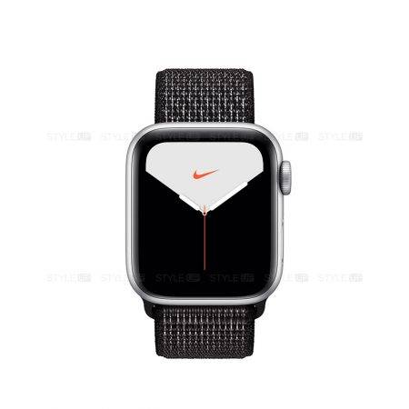 خرید ساعت اپل واچ 5 آلومینیوم نایک اسپرت لوپ Apple Watch 44mm Silver