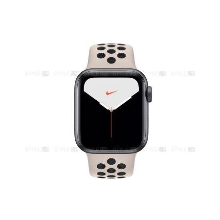 خرید ساعت اپل واچ 5 آلومینیوم بند نایک اسپرت Apple Watch 44mm Space Grey