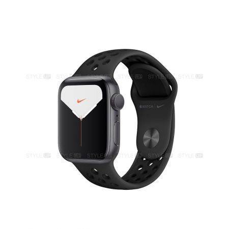 خرید ساعت اپل واچ 5 آلومینیوم بند نایک اسپرت Apple Watch 44mm Space Grey