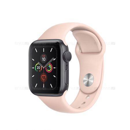 خرید ساعت اپل واچ سری 5 آلومینیوم بند اسپرت Apple Watch 44mm Space Grey