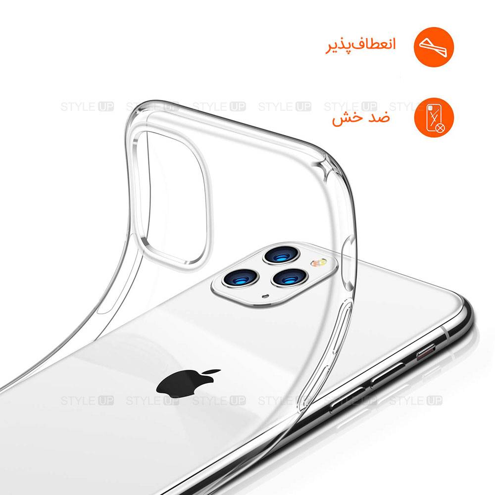 خرید قاب گوشی ایفون Apple iPhone 11 Pro مدل ژله ای شفاف