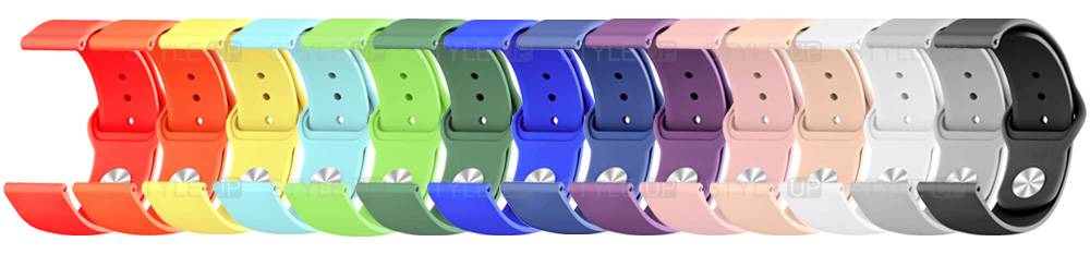 خرید بند سیلیکونی ساعت ایسوس Zenwatch 2 WI501Q مدل دکمه ای