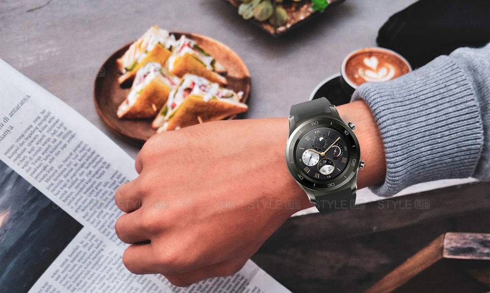 خرید بند ساعت هواوی Huawei Watch 2 Classic سیلیکونی طرح گلکسی