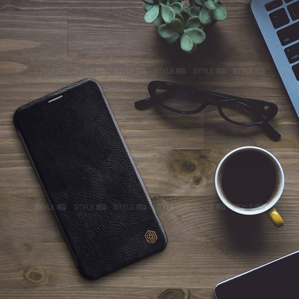 خرید کیف چرمی نیلکین گوشی آیفون iPhone 11 Pro Max مدل Qin