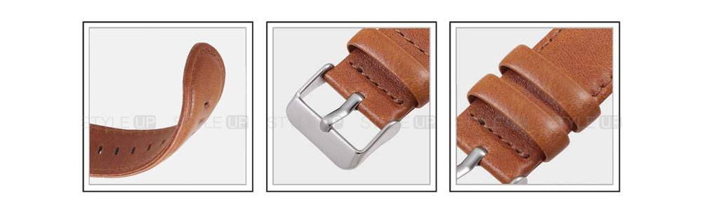 خرید بند ساعت سامسونگ Galaxy Watch Active 2 چرمی Genuine Leather