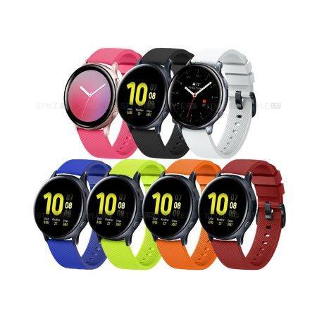 بند ساعت سامسونگ Samsung Galaxy Watch Active 2 سیلیکونی اسپرت