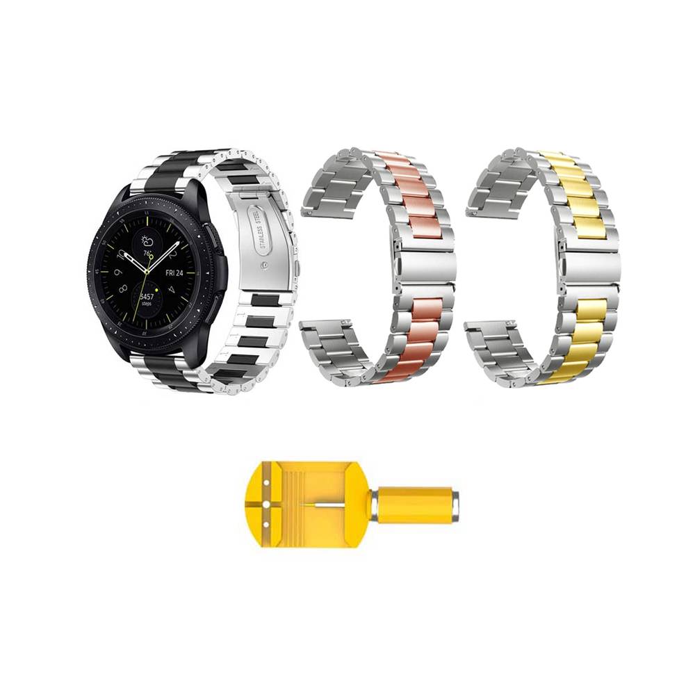 خرید بند ساعت هوشمند سامسونگ Galaxy Watch 42mm استیل دو رنگ