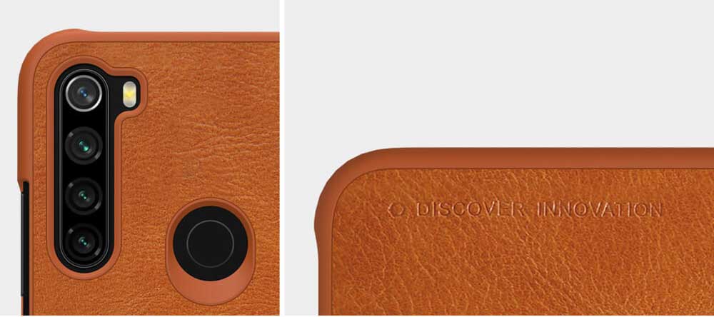 خرید کیف چرمی نیلکین گوشی شیائومی Redmi Note 8 مدل Qin