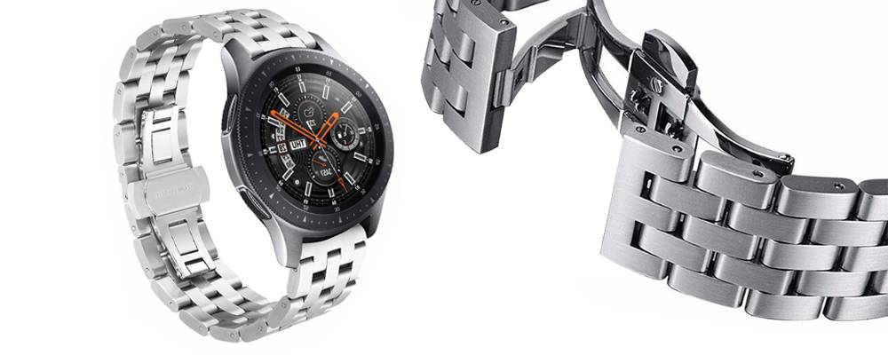خرید بند ساعت هوشمند سامسونگ Galaxy Watch 46mm استیل 5Bead